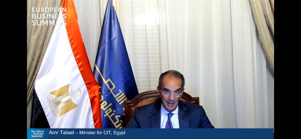 وزير الاتصالات : نتعاون مع بلدان القارة الأفريقية لتحقيق التكامل الاقتصادى الرقمى