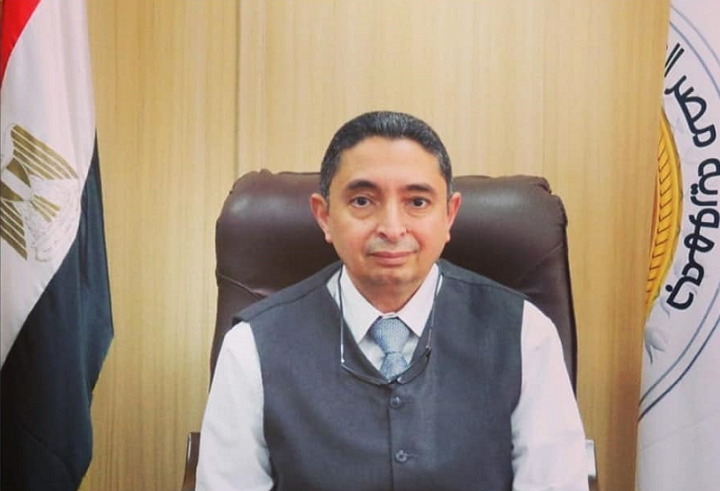 اللواء حسام خضر رئيس مصلحة الخزانة العامة وسك العملة