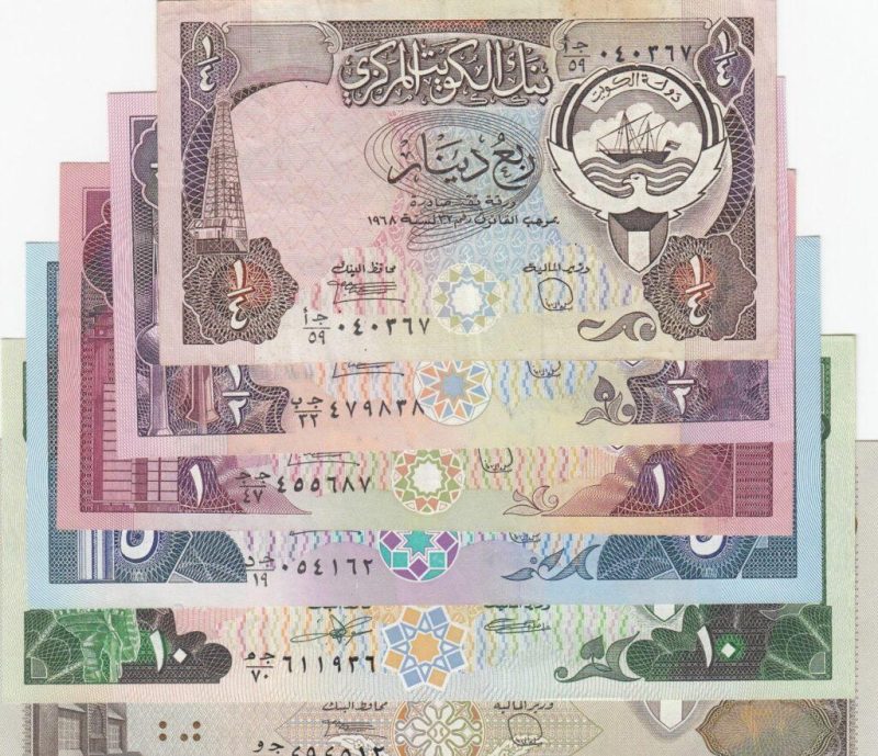 سعر الدينار الكويتي في البنوك المصرية