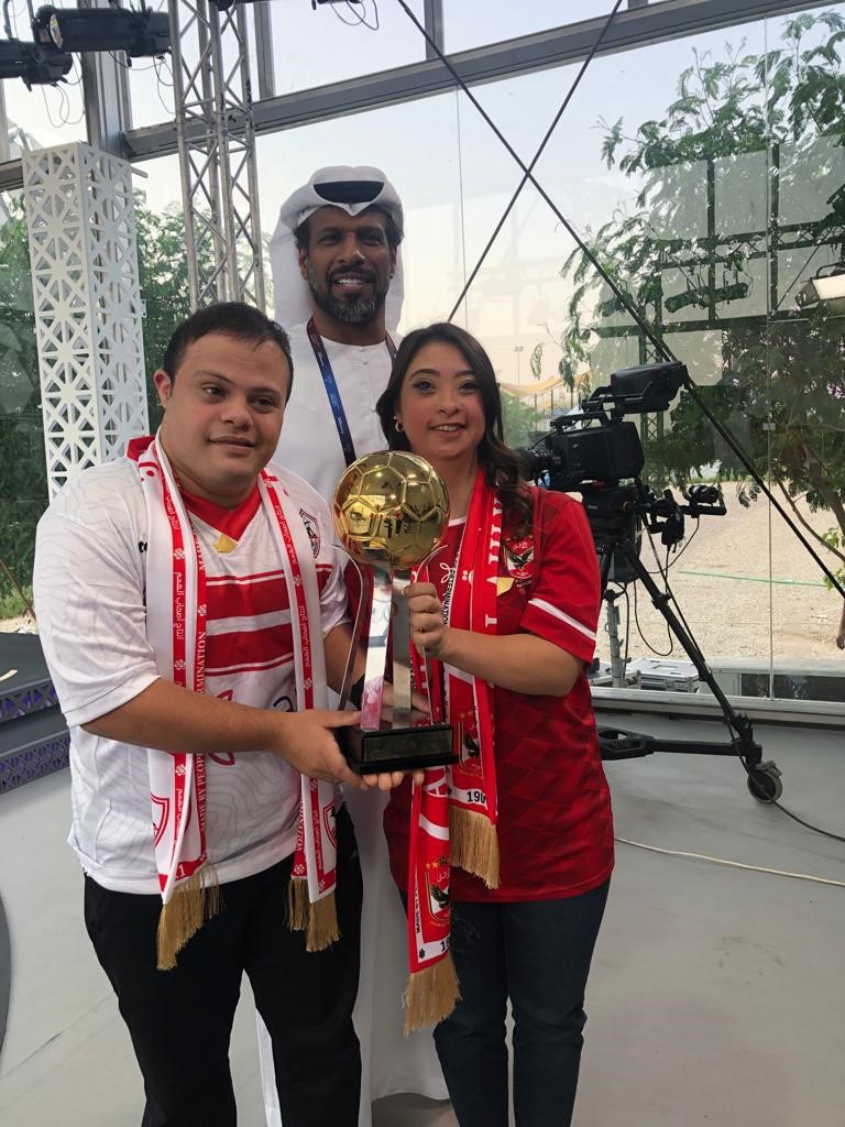 «saib» يشارك جماهير الكرة المصرية فعاليات كأس السوبر المصري