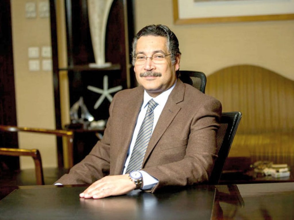 حسن غانم رئيس بنك التعمير والإسكان