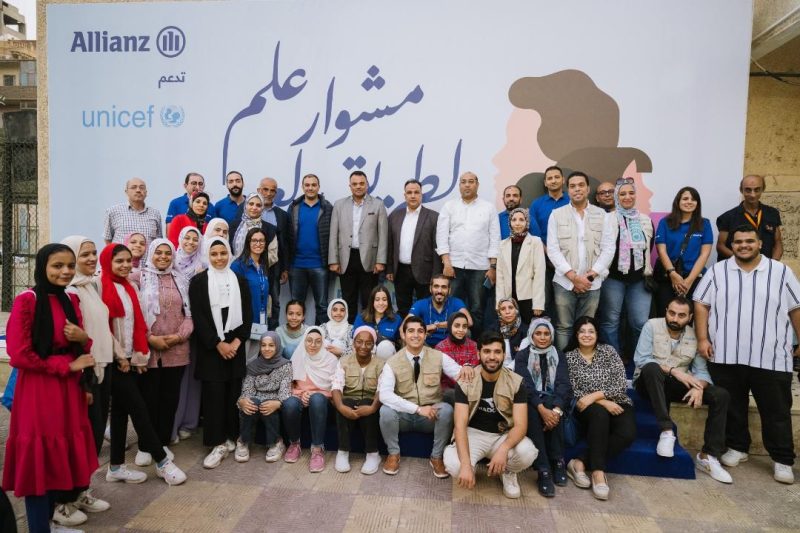 مشاركة شركة أليانز للتأمين في تنظيم ورش عمل للشباب بالتعاون مع اليونسيف