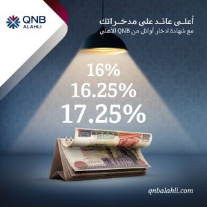 شهادات بنك QNB