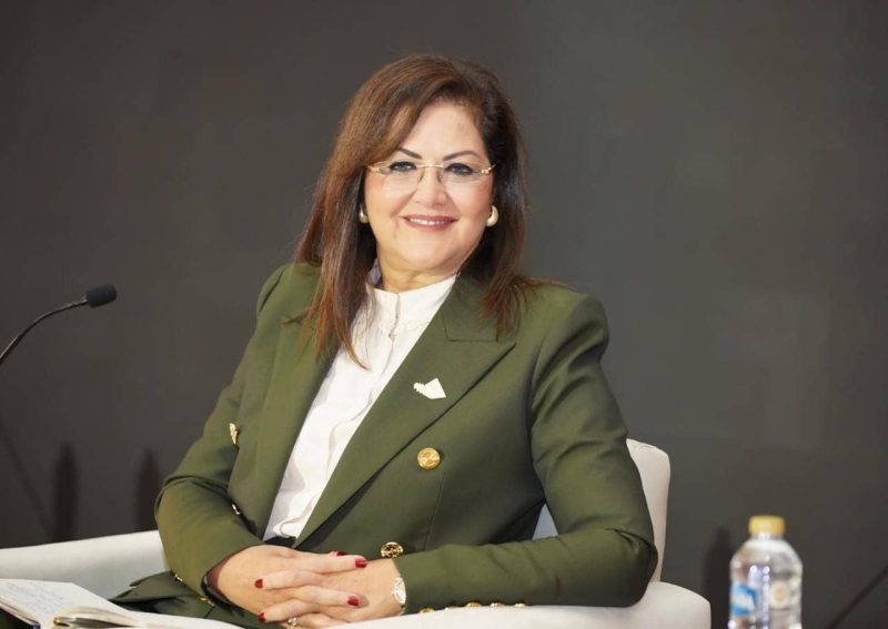 الدكتور هالة السعيد وزيرة التخطيط والتنمية الاقتصادية خلال مشاركتها في مؤتمر المناخ
