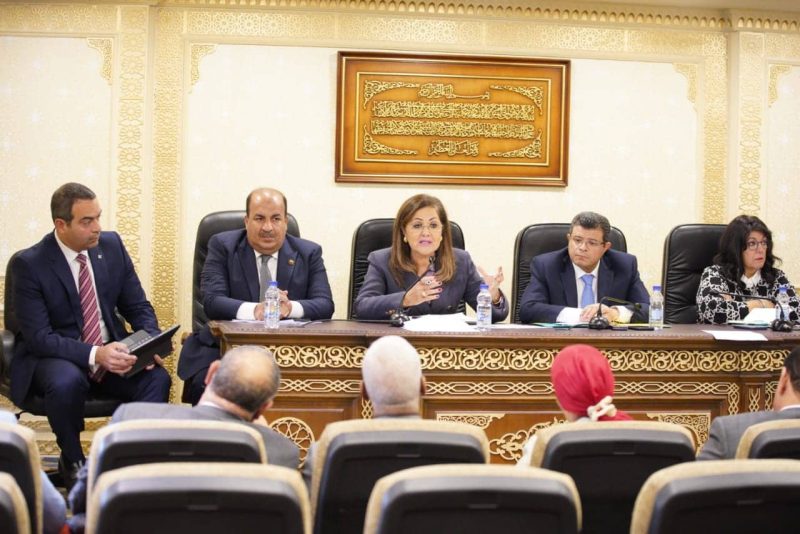 الدكتورة هالة السعيد, وزيرة التخطيط خلال كلمتها في اجتماع لجنة الشئون الإقتصادية بمجلس النواب