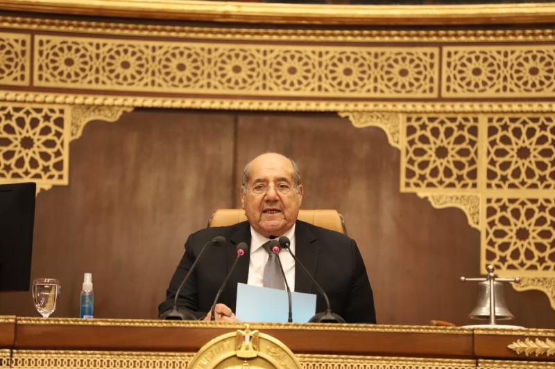 المستشار عبد الوهاب عبد الرازق, رئيس مجلس الشيوخ