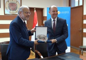 توقيع اتفاقية تعاون بين المعهد المصرفي المصري وجامعة فاروس بالاسكندرية