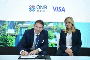 توقيع مذكرة تفاهم بين بنك QNB الأهلي وشركة فيزا