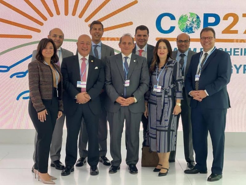 مشاركة البنك الأهلي المصري في مؤتمر الأطراف لتغير المناخ COP27