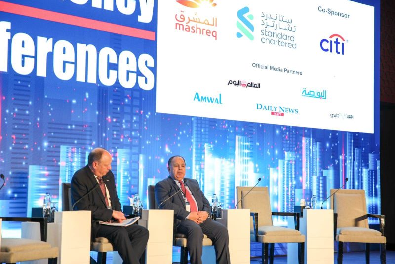 الدكتور محمد معيط,وزير المالية خلال كلمته بمؤتمر (يورو منى مصر) بالقاهرة