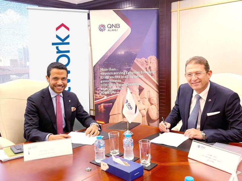 توقيع اتفاقية تعاون مشترك بين بنك QNB الأهلي و شركة نتورك انترناشيونال