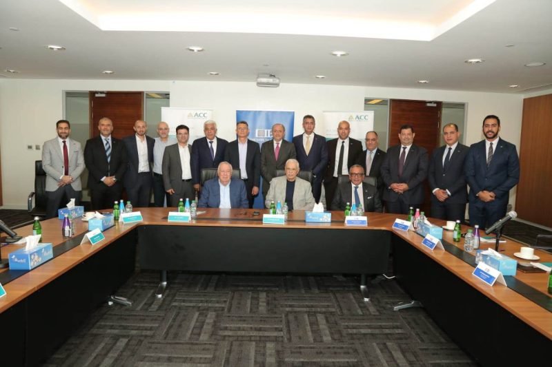 توقيع عقد تمويل من البنك التجاري الدولي لصالح شركة الإنشاءات العربية