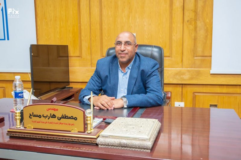 مصطفى هارب رئيس جهاز مدينة سوهاج الجديدة