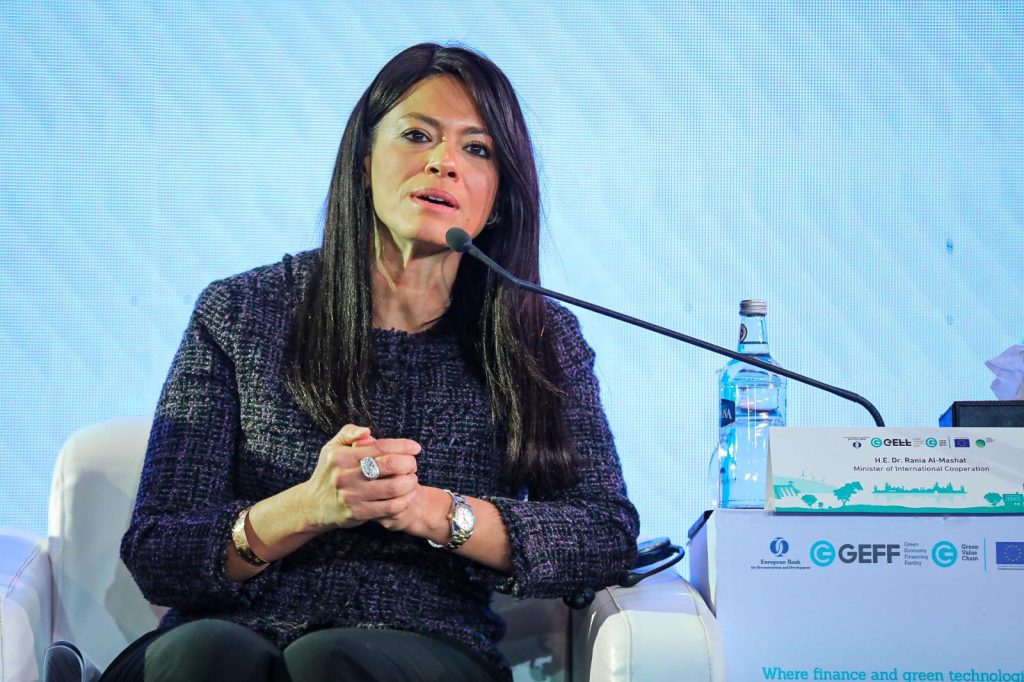 مصر تطلق المرحلة الثانية من تمويل الاقتصاد الأخضر بـ 175 مليون دولار بالشراكة مع البنك الأوروبى الدكتورة رانيا المشاط، وزيرة التعاون الدولي