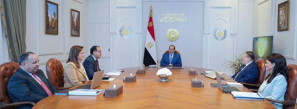 الرئيس السيسي يوجه بتكثيف جهود تحقيق الاستدامة الاقتصادية والسيطرة على التضخم
