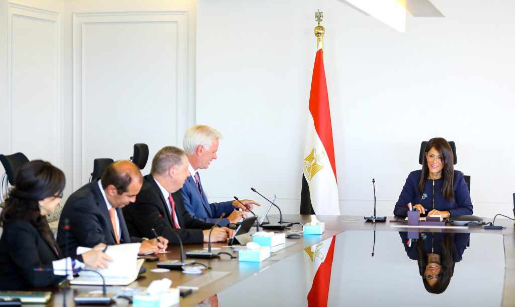 وزيرة التخطيط والتعاون الدولي تبحث مع مجموعة سيتي بنك العالمية تعزيز سبل التعاون