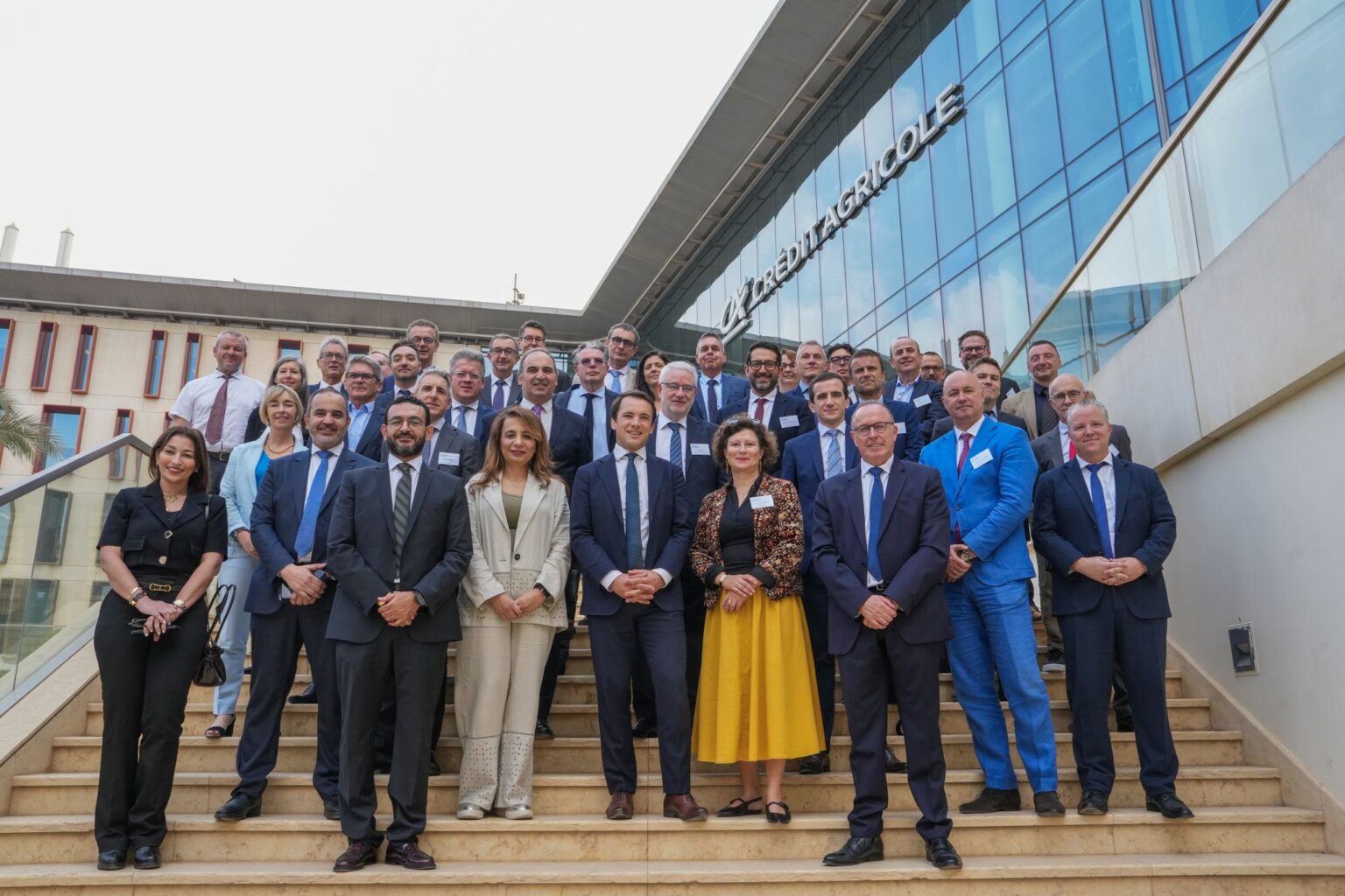 بنك كريدي أجريكول مصر يستقبل وفدًا من مديري الخدمات المصرفية للشركات