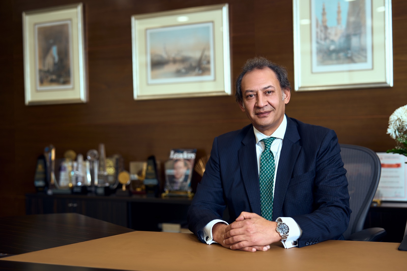 حازم حجازي الرئيس التنفيذي ونائب رئيس مجلس إدارة بنك البركة مصر