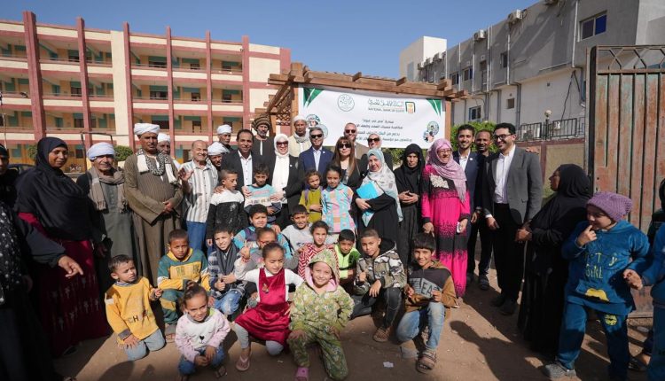 البنك الأهلي ينظم قوافل طبية لمكافحة مسببات العمي بقرى أسيوط وبني سويف