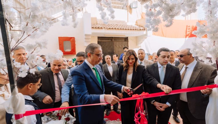 بنك التعمير يفتتح مبنى رياض الأطفال بمدرسة النور للمكفوفين بالفيوم