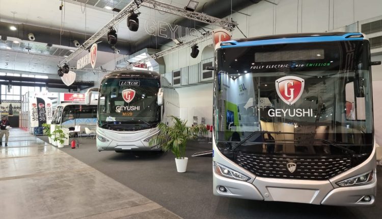 جيوشي تستعرض قدرات الصناعة المصرية بمعرض "شمال إفريقيا الدولي للنقل" ببنغازي