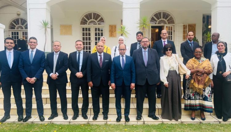 «المركزي» يبحث مع بنك جنوب أفريقيا الاحتياطي الشمول المالي والرقمنة وتعزيز الأمن السيبراني