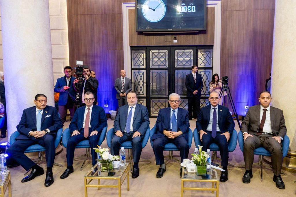 محافظ البنك المركزي يشهد تكريم البورصة للبنك التجاري الدولي – مصر