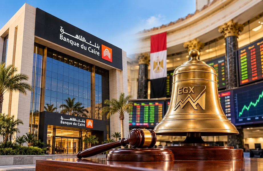 بنك القاهرة يدق جرس التداول بالبورصة المصرية 2 نوفمبر المقبل