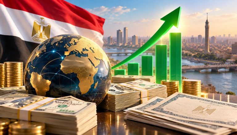 استثمارات الأجانب في أذون الخزانة المصرية تقفز إلى 55.1 مليار دولار استثمارات الأجانب في أذون الخزانة